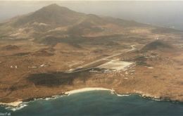Ascension Islands airport
