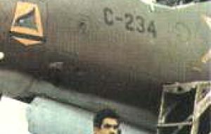 Air Force Pablo Carballo in 1982