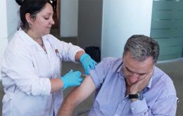 Orsi was among those who needed to complete their two-dose scheme