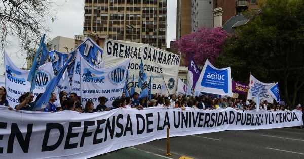 Argentina sees new university protest as government pledges post-march dialogue - MercoPress thumbnail