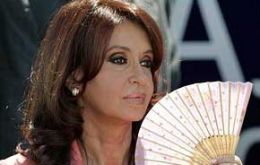 Argentina's First Lady Cristina Fernandez de Kirchner