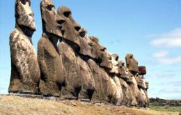 Easter Island is over 2,000 miles from the nearest population center