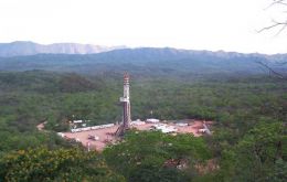 Oil camp in th jungle