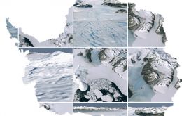 With Landsat (LIMA)  you can even “walk” in the Antarctica