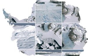 With Landsat (LIMA)  you can even “walk” in the Antarctica