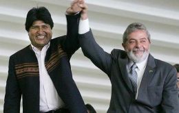 Lula da Silva  to Evo Morales: “we became comrades”