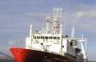 MV Dorada along FIPASS - Stanley