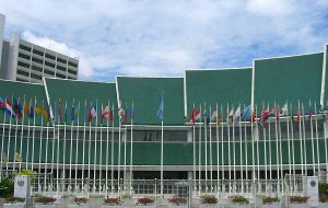 UN headquaters in Bangkok where the meeting will take place