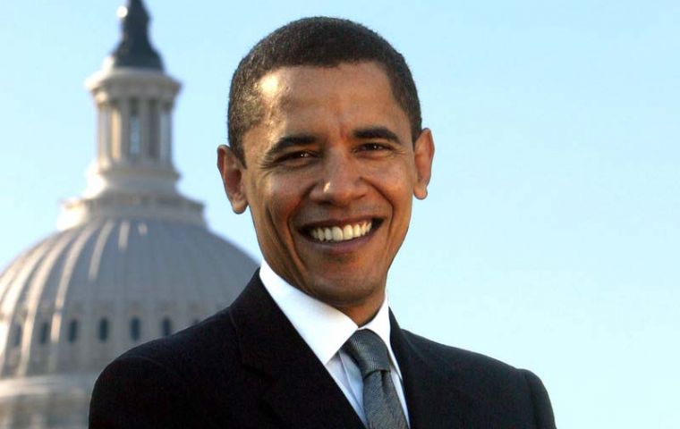 Full support: Delegates voted overwhelmingly for Barack Obama to fight the US election