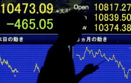 Tokio negative close 3% but Europe is recovering this morning