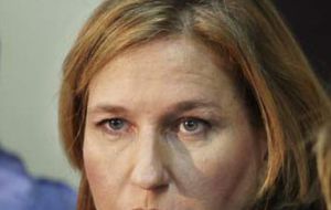 Israel's Tzipi Livni has asked for early general elections