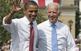 US elected-president Barack Obama and his vice-president Senator Joseph Beden