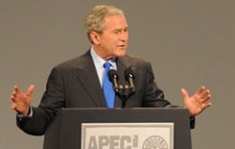 Pte. Bush during his last overseas summit