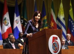 Cristina: Obama is evidence of the dramatic changes in the last 4 years