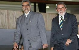 Pte. Lugo and Lula da Silva: Plenty smailes but no agreement