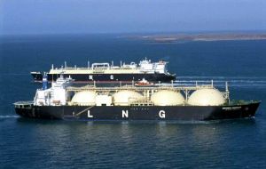 Re-gasification facilities at Quintero, the first LNG terminal in South America