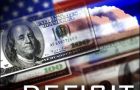 US budget deficit estimated by Congress in 13% of GDP for fiscal 2009.