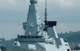 HMS Daring, the most advanced and powerful warship ever built for the Royal navy