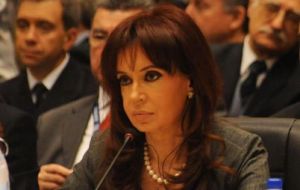Cristina Kirchner: the needs of millions can’t be subordinated to economic interests