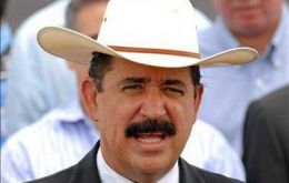 Zelaya is the only legitimate president of Honduras for Mercosur