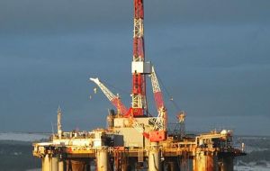 Desire announced this week it had contracted an oil exploration rig