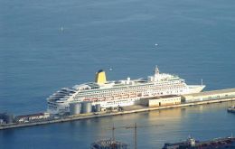 In August cruise visitors to the Rock increased 36% over a year ago