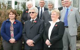 New members of the Legislative Assembly. (BR): Bill Luxton and Glen Ross;(M) Jan Cheek, Gavin Short and Roger Edwards;  Front: Emma Edwards, Dick Sawle and Sharon Halford<br />
<br />
b531a7c8a40543fd57f7da726308