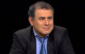 Nouriel Roubini, Economics professor at New York University