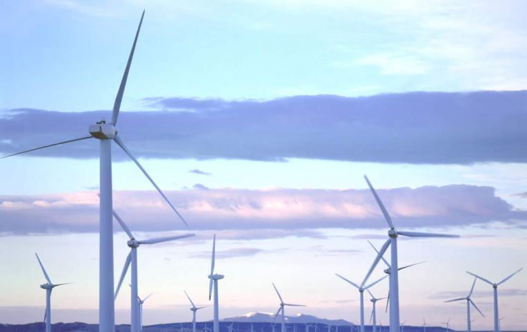 Chile promotes alternative energies such as wind farms