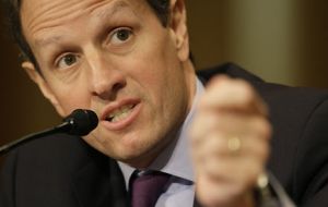 Treasury Secretary Timothy Geithner admits foreclosures are increasing and unemployment in unacceptably high