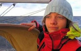 Sixteen year old Jessica en route to become the youngest person to sail solo, non-stop and unassisted, around the world