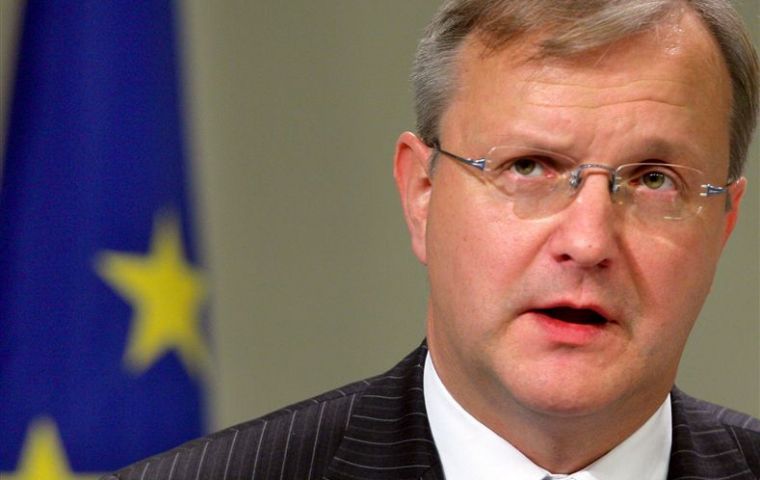 EU Monetary Affairs Commissioner Olli Rehn