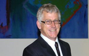 Dick Sawle, most voted member of the Falklands Legislative Assembly  