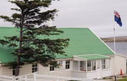 Gilbert House, seat of the Falklands Legislative Assembly 