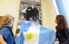 CFK at the opening of the photographic exhibition honouring Malvinas women