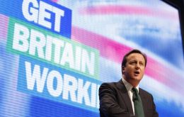 David Cameron and the Conservatives offer hope“ and a ”fresh start” 