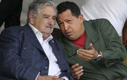 Uruguayan president Mujica is a long time friend of Chavez  