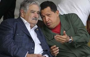 Uruguayan president Mujica is a long time friend of Chavez  