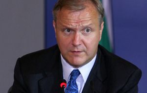 EU Economic and Monetary Affairs Commissioner Olli Rehn