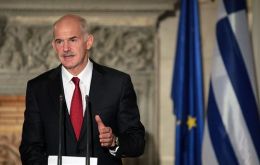Markets did not respond as expected admits, Greek Prime Minister George Papandreou