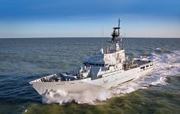 HMS Clyde, is permanently deployed to the South Atlantic