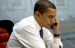 President Obama was on the phone with Spain’s Rodriguez Zapatero