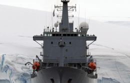 HMS Scott completed operations in Antarctica