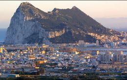 Brid’s eye view of Gibraltar 
