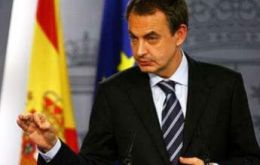 Spanish Prime Minister Jose Luis Rodriguez Zapatero, host of the summit 