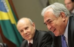 Mantega made the suggestion to IMF chief Dominique Strauss-Kahn (Photo AP)