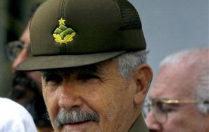 Cuban Vice President Ramiro Valdes