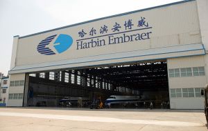 Harbin Embraer Aircraft Industry in Chine