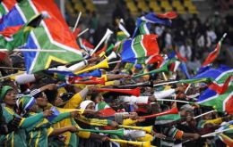 The colourful plastic horn that hummed throughout all matches in South Africa 
