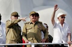 The strong message was given by Vice-president Jose Ramon Machado Ventura with Raul Castro in first line.